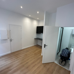 Rénovation complète d’un studio