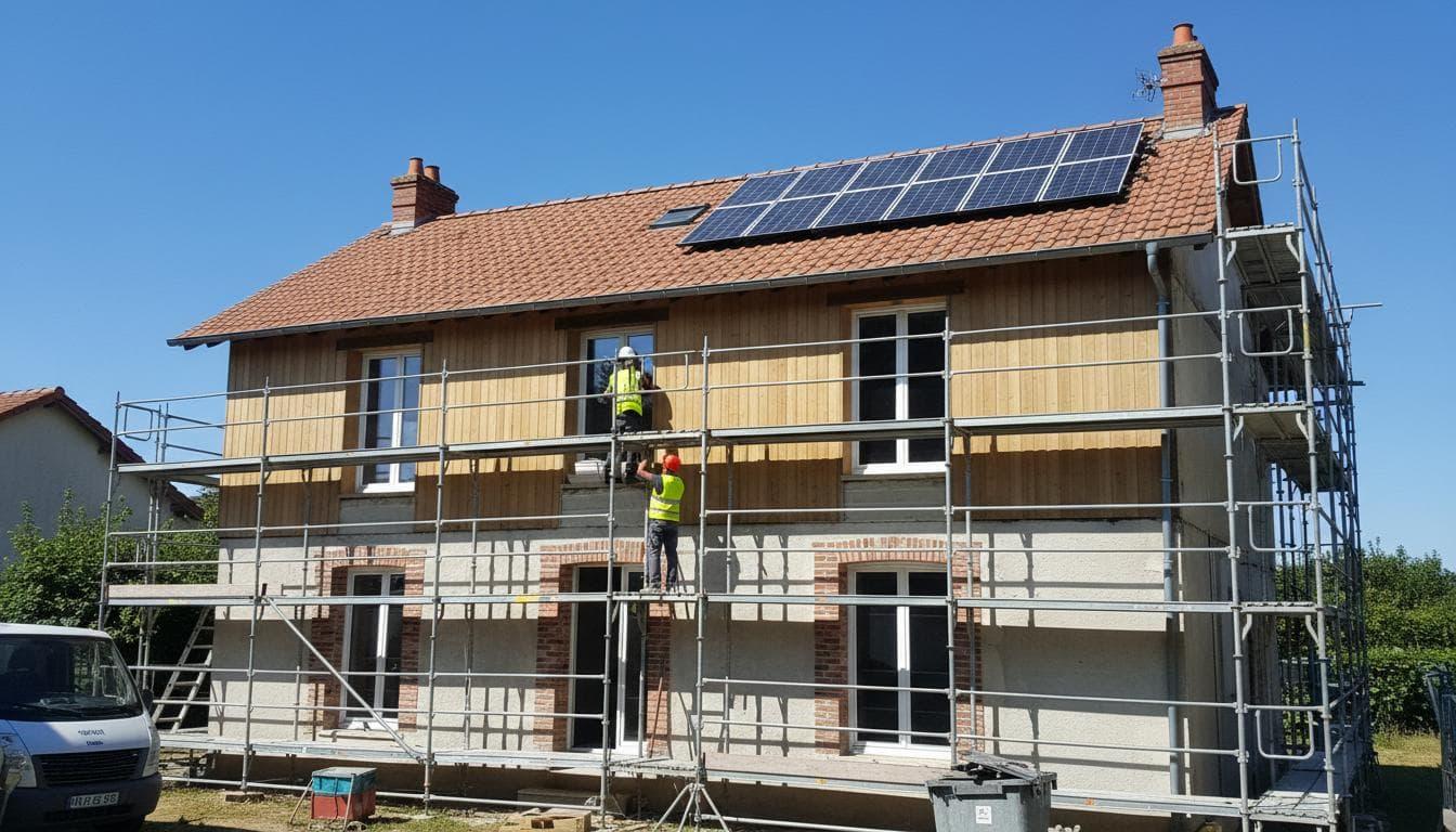 Rénovation d'une maison à Toulouse